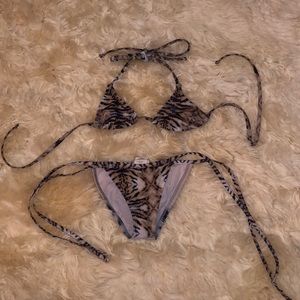 Popupshop tiger toddler bikini